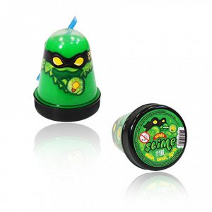Игрушка Slime "Ninja" светится в темноте, зеленый, 130 г.