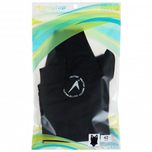 Купальник слитный ONLYTOP, спортивный, чёрный