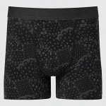 UNIQLO - хлопковые трусы-боксеры - черный