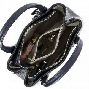 Женская кожаная сумка 6066 BLUE
