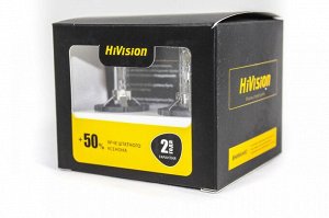 Ксенон лампа "HiVision" HB4 (9006),6000K (комплект - 2 лампы)