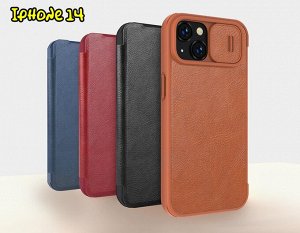 Чехол книжка Nillkin Qin Pro Leather Case для Apple Iphone 14