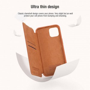 Чехол книжка Nillkin Qin Pro Leather Case для Apple Iphone 14
