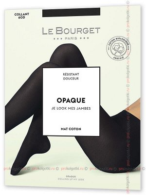 LE BOURGET, art. 1K81 OPAQUE MAT 60 cotton bio