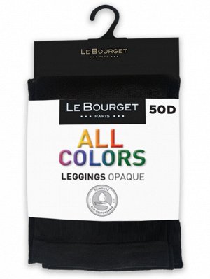 LE BOURGET, art. 1M34 LEGGINGS ALL COLORS 50 OPAQUE microfibre