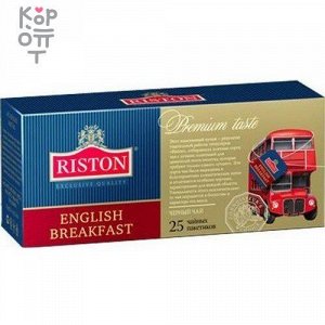 RISTON - Чай черный Английский завтрак 25*2г (10)
