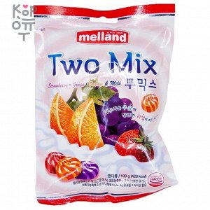 Melland Two Mix Candy - Сливочная карамель со взрывным вкусом фруктов, 100г