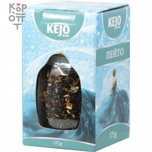 KEJO FOODs - Ароматизированный черный чай с кусочками фруктов. "Земляника ароматная" мягкая упаковка 200гр.