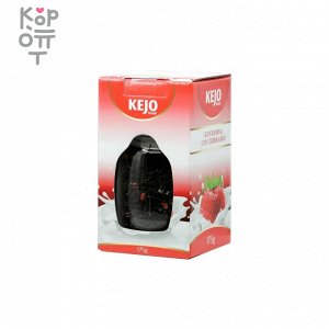 KEJO FOODs - Ароматизированный черный чай с кусочками фруктов. "Земляника ароматная" мягкая упаковка 200гр.