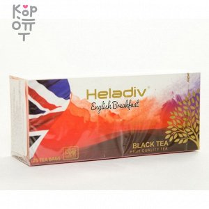 HELADIV HD ENGLISH BREAKFAST - Чай черный пакетированный 25пак.