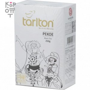 Tarlton Black Tea Pekoe - ТАРЛТОН черный чай ПЕКОЕ. 100гр.