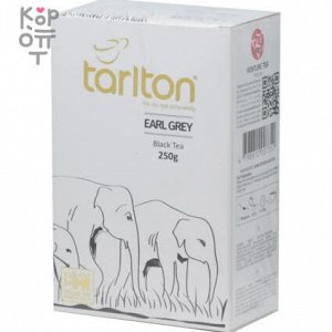 Tarlton Black Tea Earl Gray - ТАРЛТОН черный чай Эрл Грей. 250гр.