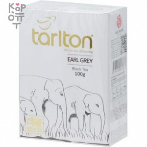 Tarlton Black Tea Earl Gray - ТАРЛТОН черный чай Эрл Грей. 250гр.