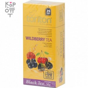 Tarlton Fruit Black Tea - Чай черный ТАРЛТОН "Дикая ягода" 50гр. (25п.х2гр.)