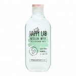 Happy Lab Мицеллярная вода для лица с органической водой мяты, 300 мл