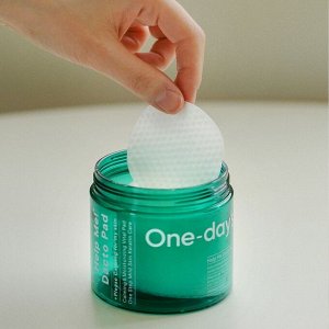 Косметика One-day&#039;s you Тонер-пэды увлажняющие Help Me Dacto Pad, 60 пэдов