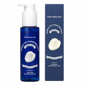 Косметика One-day’s you Маска-пенка от чёрных точек Bubble Tox Cleansing Pack, 100 мл