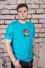 Футболка 23508 бирюзовый TOMNIXX