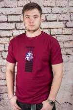 Футболка 23504 бордовый TOMNIXX