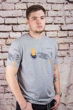 Футболка 23503 серый TOMNIXX