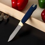 Нож кухонный &quot;TRAMONTINA Multicolor&quot; для овощей, лезвие 7,5 см