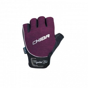 Женские перчатки CHIBA Crystal GEL (40928) - фиолетовый