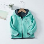 Детская Флисовая кофта TUZHE C210307. Мятный