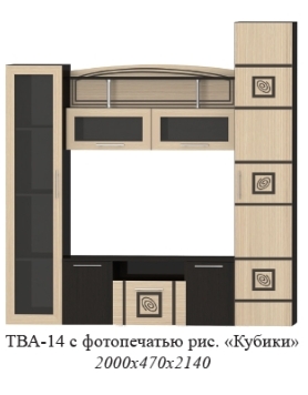 Тва 2000х470х2100
венге/ясень шимо