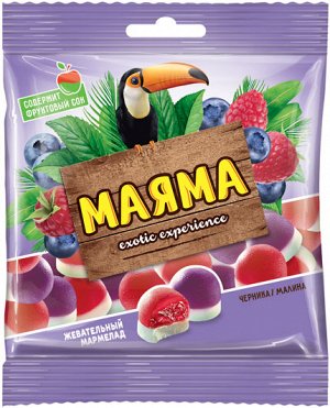 Жев.Марм.Маяма с нач.со вк.малины и черн.70/50