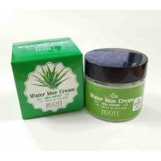 JIGOTT Aloe Water Blue Cream 70ml - Успокаивающий крем с экстрактом алое 70мл. . КОРЕЯ