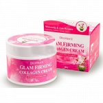 Увлажняющий, укрепляющий крем с коллагеном DEOPROCE MOISTURE GLAM FIRMING COLLAGEN CREAM 100g