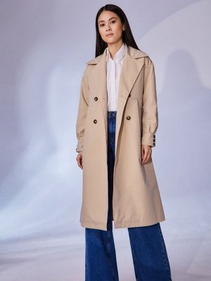 Плащ женский бежевый