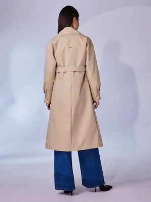 Плащ женский бежевый