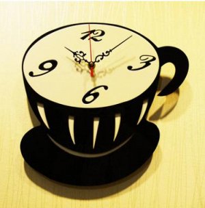 Настенные часы "Кофейная чашка"