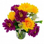 Цветы и букеты до 100 рублей