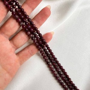 Бусины для украшений из Турмалина розового