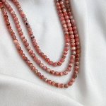 Бусины для украшений из Родохрозита