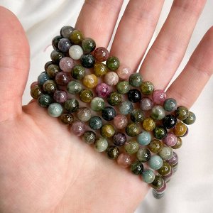 Бусины для украшений из Турмалина микс