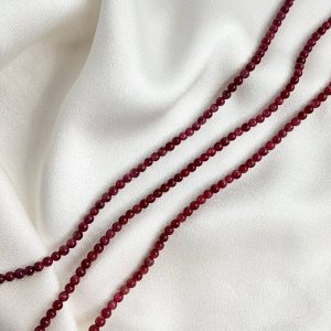 Бусины для украшений из Турмалина розового