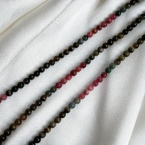 Бусины для украшений из Турмалина микс