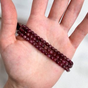 Бусины для украшений из Турмалина розового