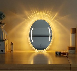 Зеркало для макияжа с подсветкой My Fold Jin Rechargeable Mirror Light