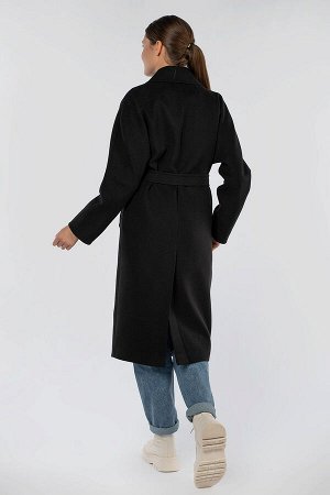 01-11457 Пальто женское демисезонное (пояс)