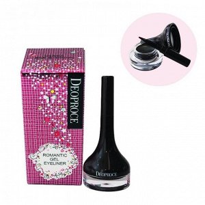 Гелевая подводка для глаз          DEOPROCE ROMANTIC GEL EYELINER             3g