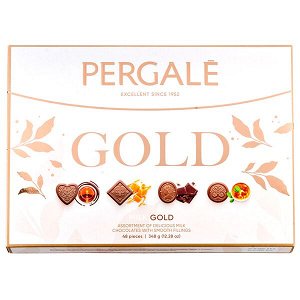 конфеты PERGALE MILK GOLD 348 г 1 уп.х 10 шт.