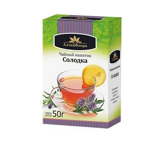 Травяной чай "Солодка" (корень), РОССЫПЬ, 50 ГР