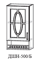 Шкаф навесной ДШН-500/Б