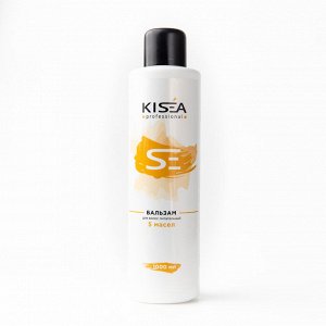 Kisea, Бальзам для волос питательный с маслами, 1000 мл, Кисея