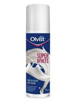 Olvist  NEW Краска белая для обуви Super White (жидкая, ликвид), 90 мл., белый, 1021