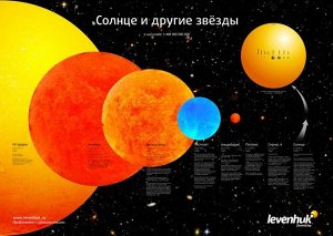 (RU) Комплект постеров Levenhuk «Космос», пакет